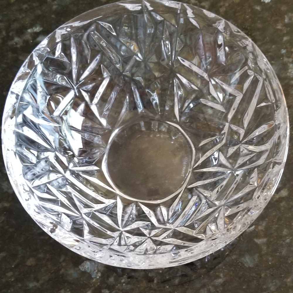 Tiffany crystal bowl